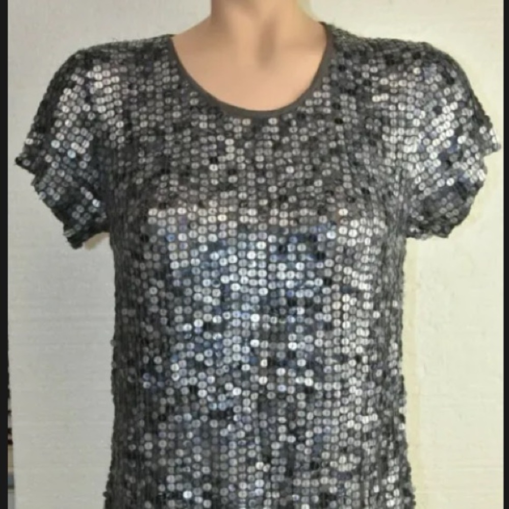 CALYPSO ST. BARTH Sequin Top size Medium